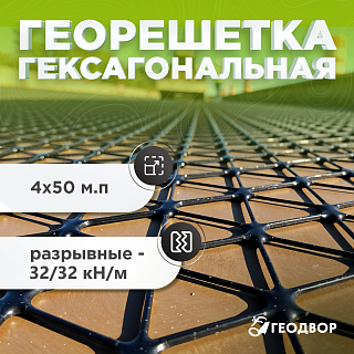 Георешетка ТХ-170, шир. 4х50 м.п.