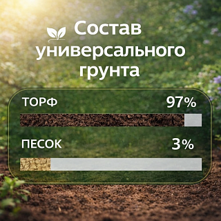 Грунт универсальный 25л САД ЧУДЕС