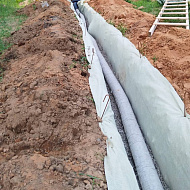 Геотекстиль 150 гр/м2 шир. 6м (50 м.п)