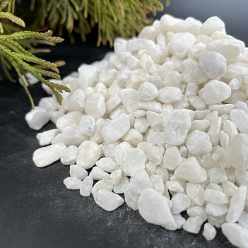 Крошка "Мрамор белый" 10-20 (10кг)