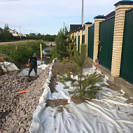 Геотекстиль 150 гр/м2 шир. 6м (50 м.п)